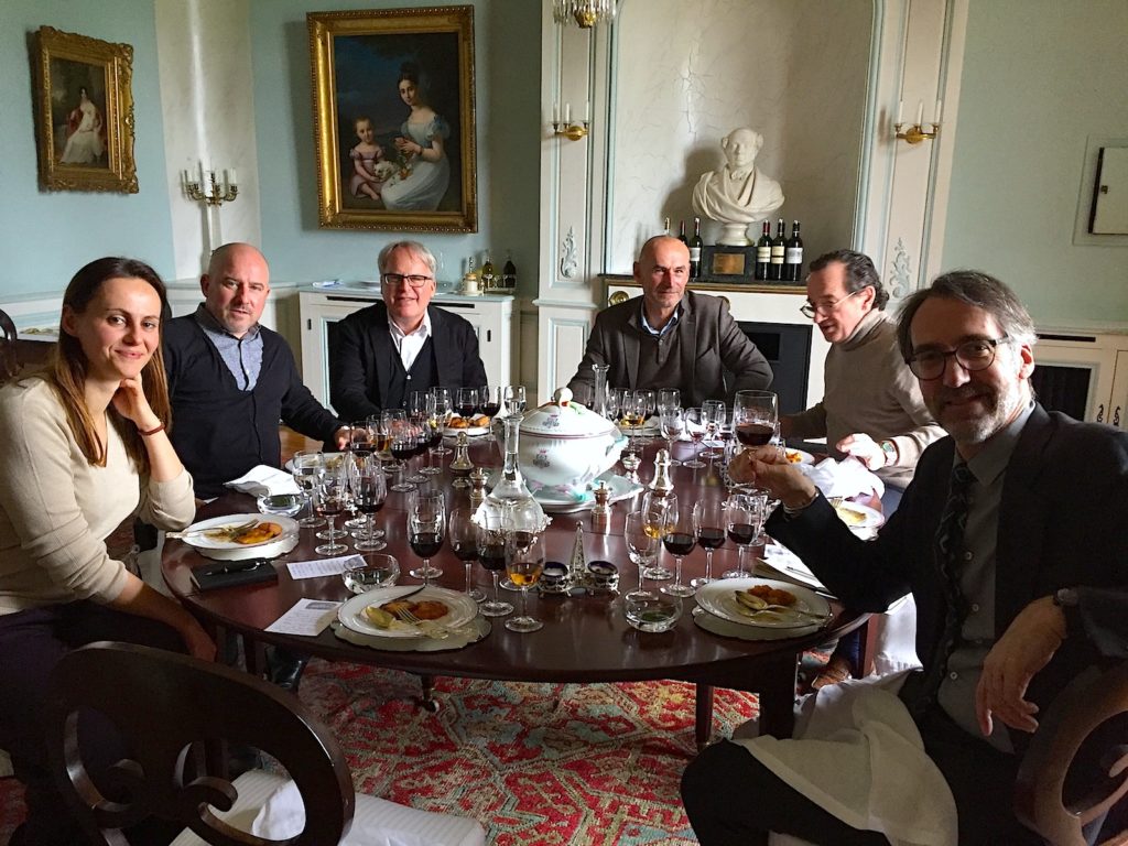 Monday, January 15th lunch at Château Lafite Rothschild