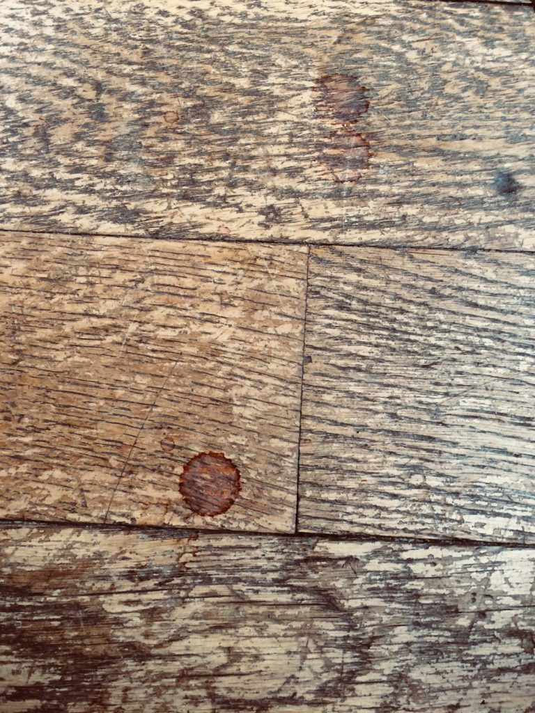 Grand Cru floorboards in Burgundy